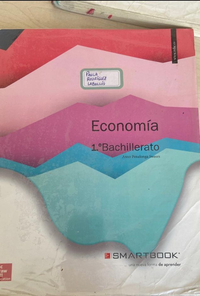LIBRO ECONOMÍA I BACHILLERATO