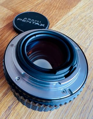 Lente 50mm 1.4 SMC Pentax-M con adaptador Fuji X