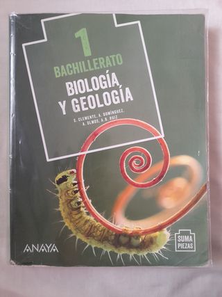 Libro Biología y Geología 1 Bachillerato