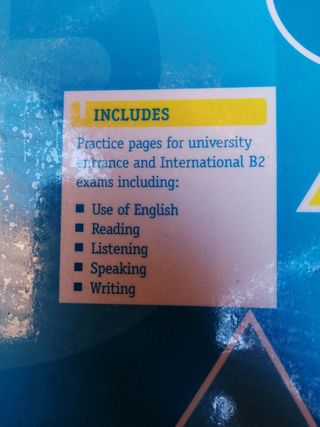 Libro de primero de bachillerato. Ingles