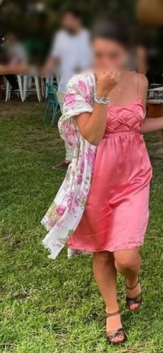 Vestido Guess rosa Barbie 