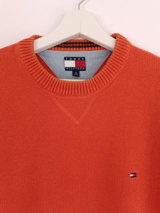 Jersey naranja Tommy Hilfiger