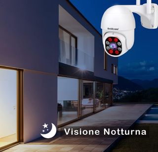 CAMARA VIGILANCIA WIFI EXTERIOR VISION NOCTURNA