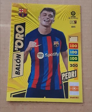 cromo pedri balon de oro (adrenalyn 22-23)