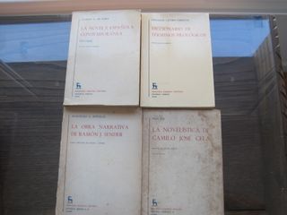 Lote 4 libros de literatura y filología Ed. Gredos