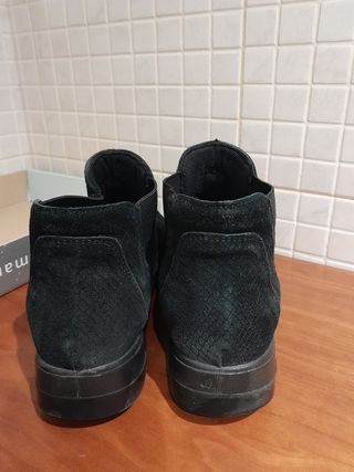 Oferta! Zapatos botines semibota mujer número 39