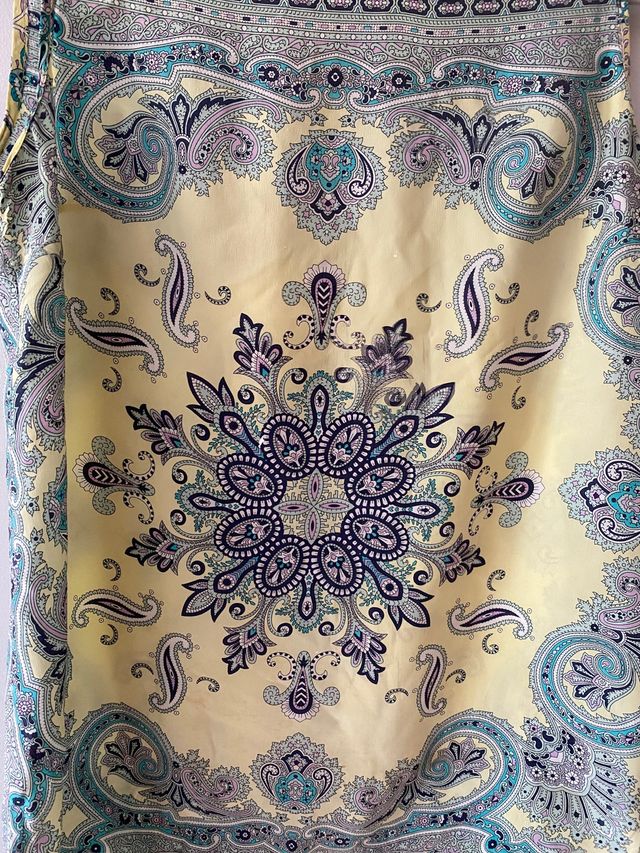 Blusa seda estampada