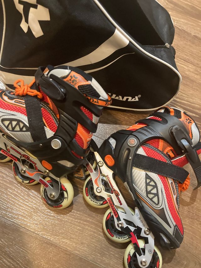 patines linea talla 35 a 38 y funda