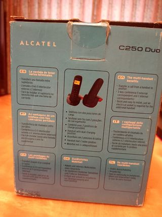 Teléfono fijo inalámbrico y supletorio nuevos.