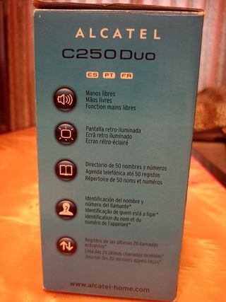 Teléfono fijo inalámbrico y supletorio nuevos.