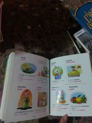 Diccionario español-inglés para niños