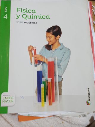 Libro Física y Química 4 ESO Santillana