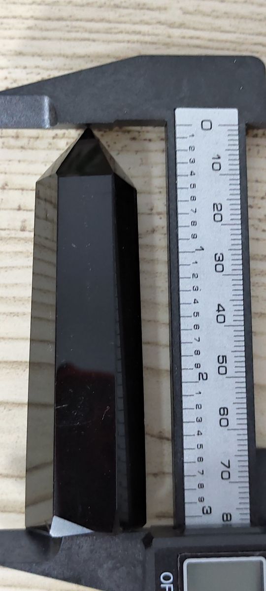 Minerales piedras naturales punta obsidiana