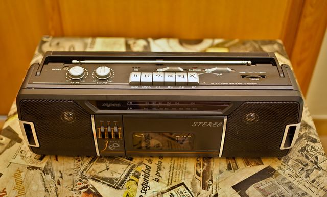 Radio cassete Atlantis