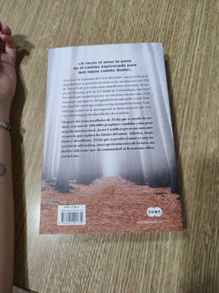 Libro de Lectura EL DÍA QUE SE PERDIÓ EL AMOR