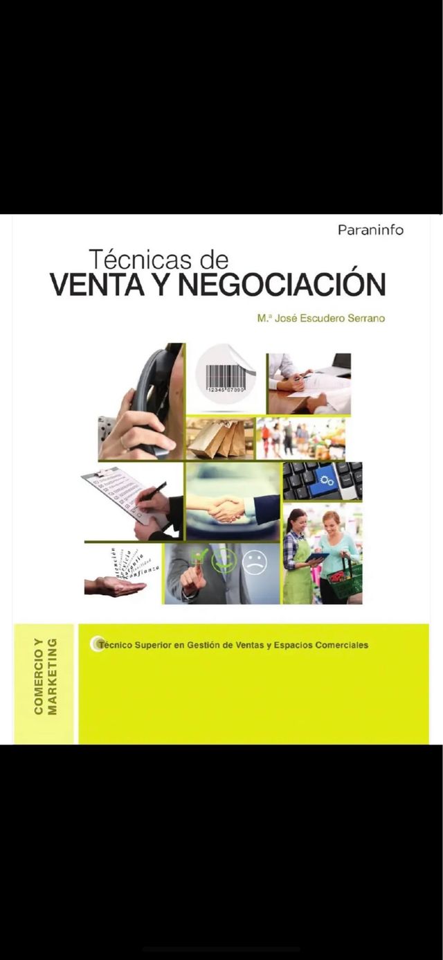 libro Técnicas de VENTA Y NEGOCIACIÓN