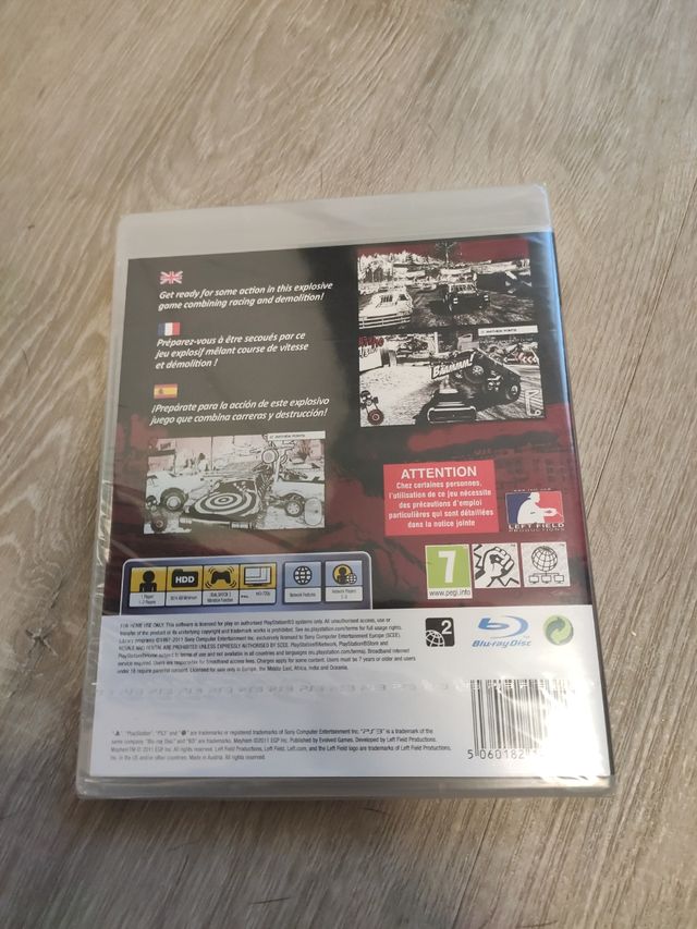 PRECINTADO Mayhem PS3