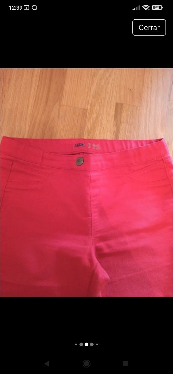 Pack 4 pantalones talla 38