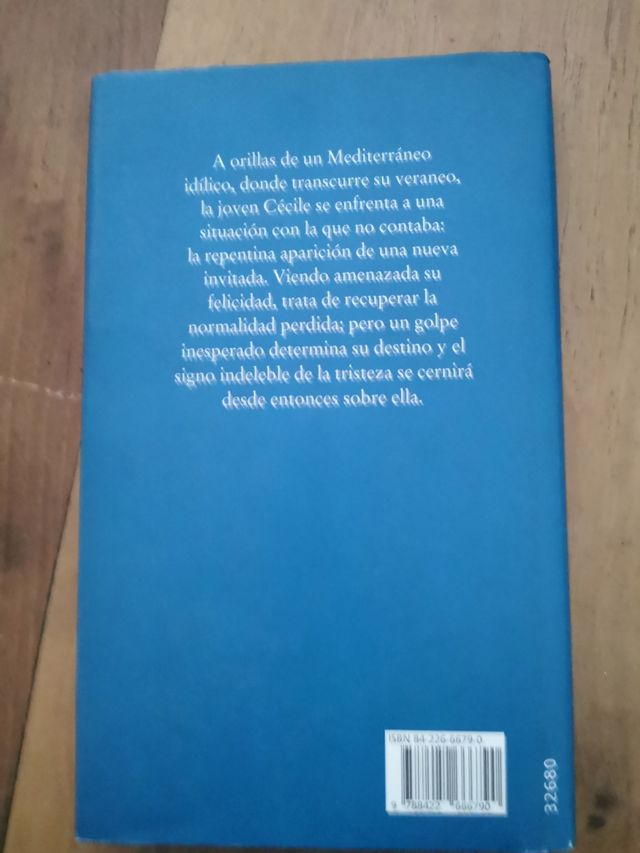 François Sagan. Buenos días trieteza