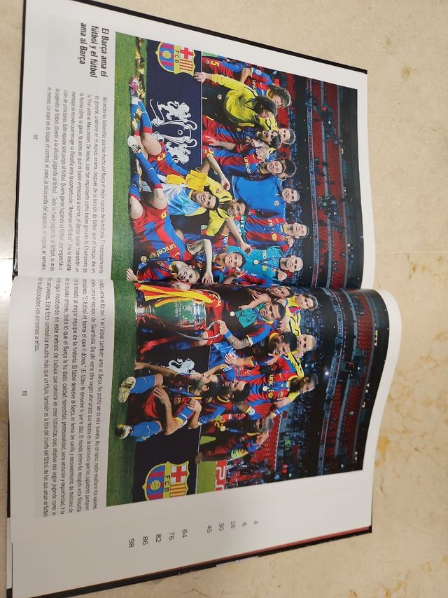 4 Champions del Barça - Libro