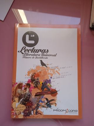 Libro de literatura universal 1 bach