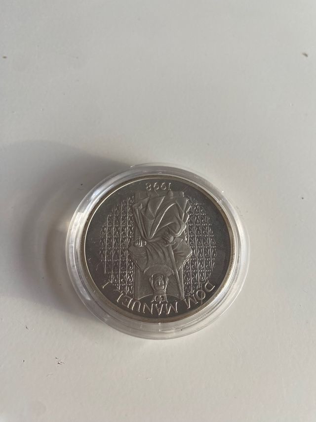 Morena de plata 1000 escudos Portugal 1998