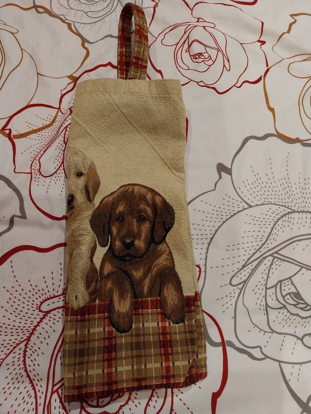 Bolsa tela perros