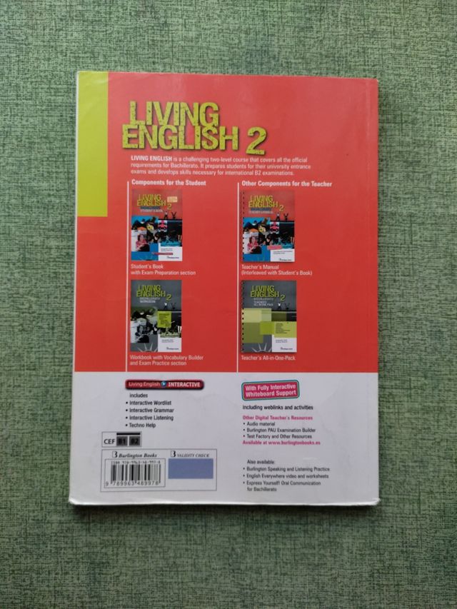 2° libro in inglese per il baccalaureato