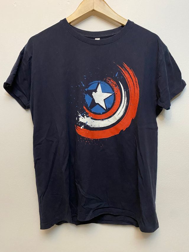 Playera Escudo Capitán América