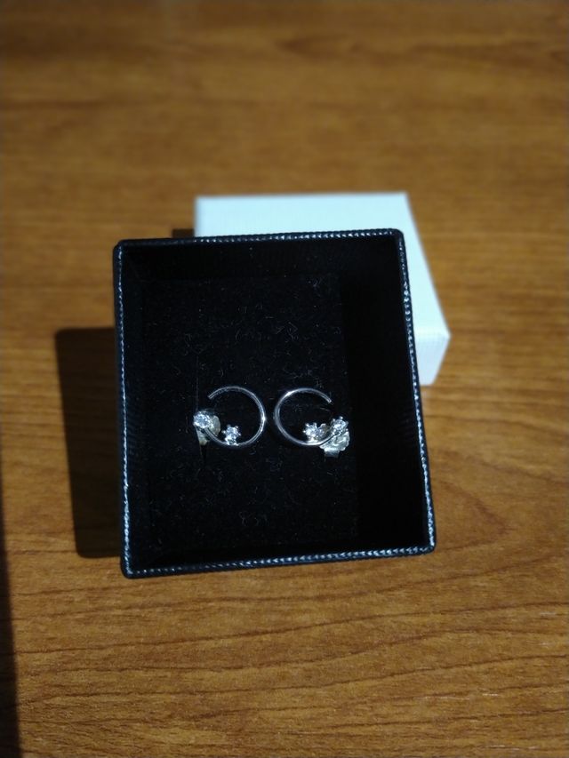 Pendientes plata