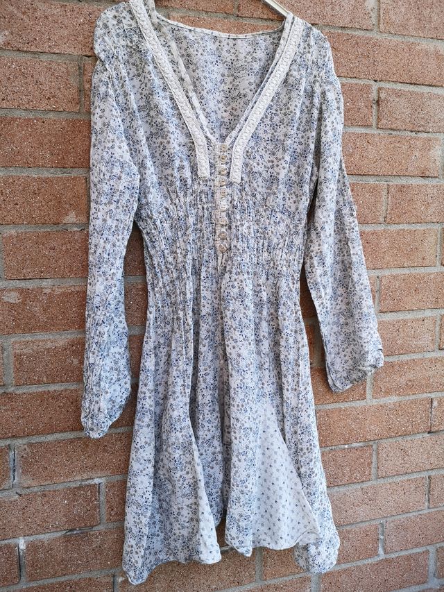 Vestito seta e cotone