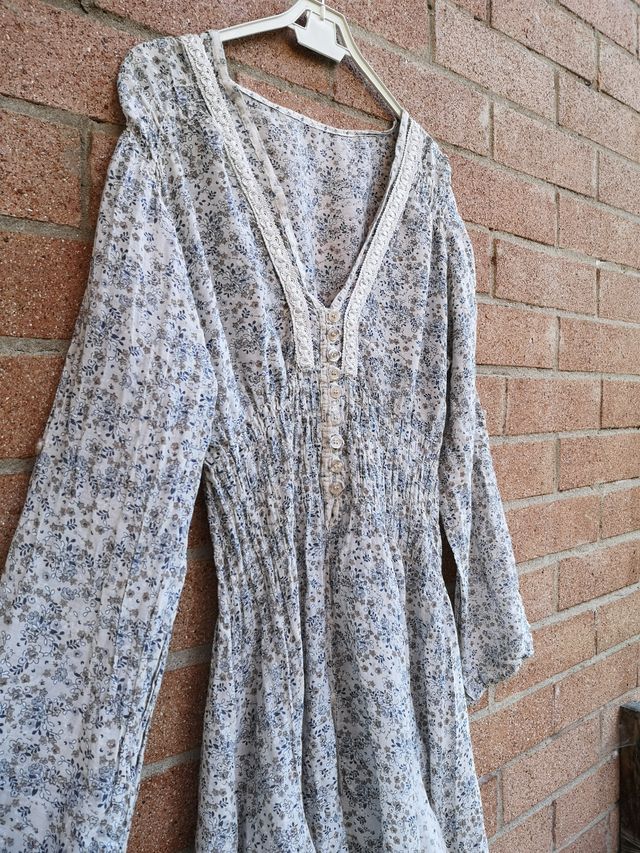 Vestito seta e cotone