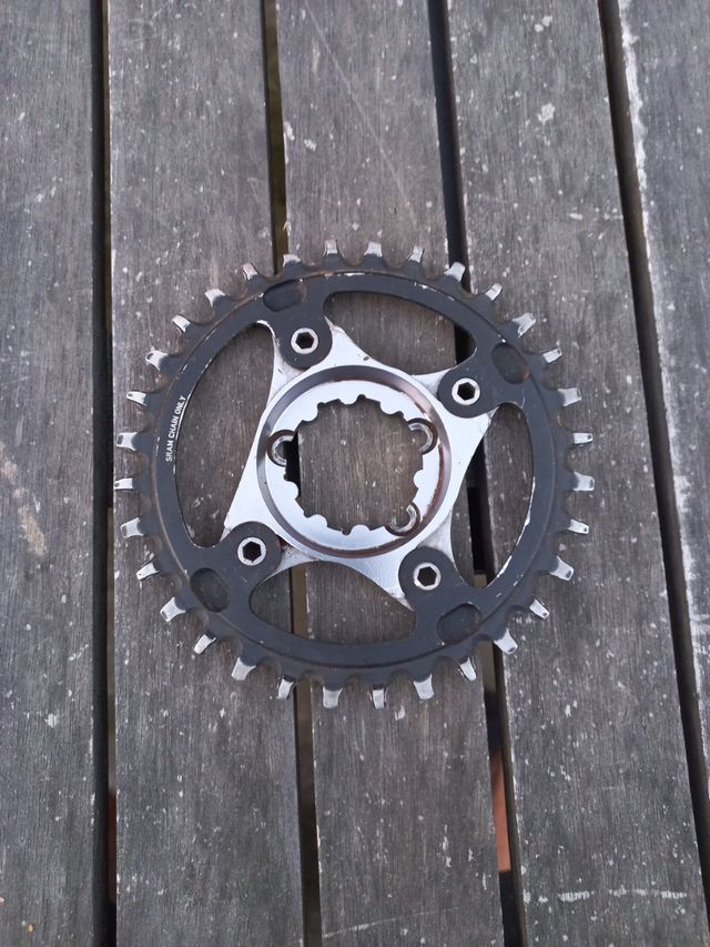 Lampadario Direct Mount e piastra SRAM XX1