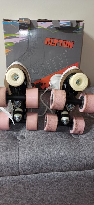 Patines de cuatro ruedas niña