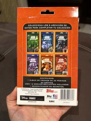 Star Wars Archivo Resistencia cromos