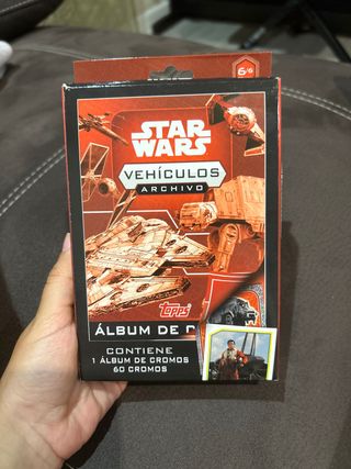 Star Wars Archivo Vehículos cromos