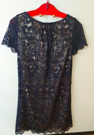 Vestido negro ocasión especial. Talla 36