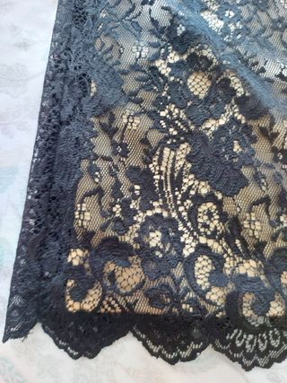 Vestido negro ocasión especial. Talla 36