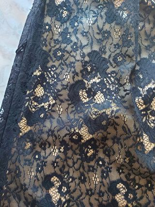Vestido negro ocasión especial. Talla 36