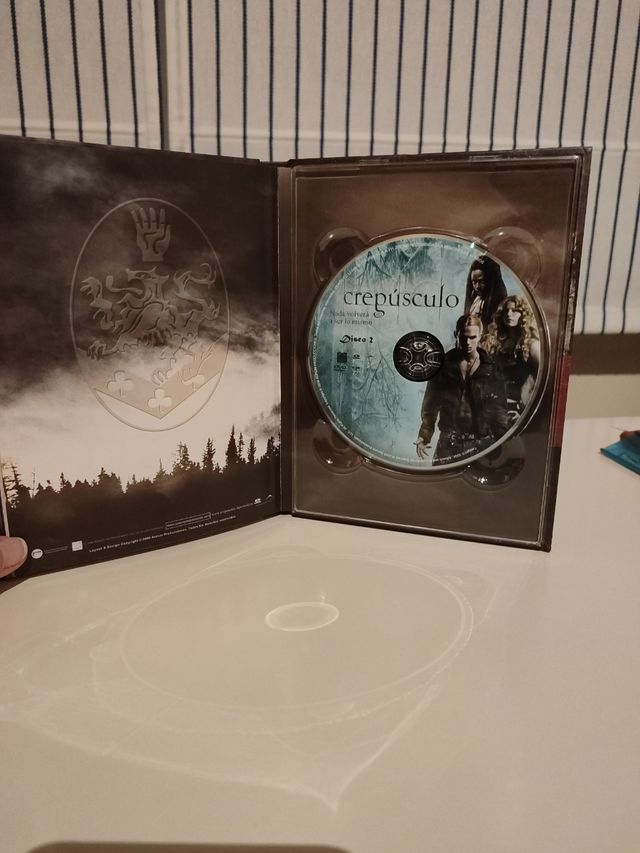 3 Pelis saga Crepúsculo + libro