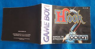 MANUAL ORIGINAL🇪🇸 HOOK GAMEBOY 