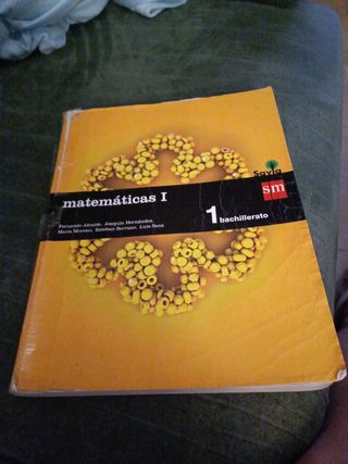 Libro Matemáticas I