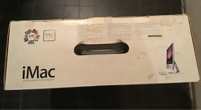 Caja vacia iMac