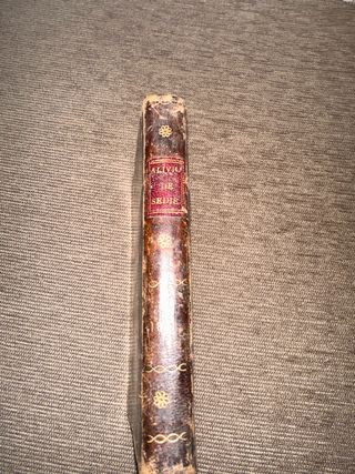 Libro antiguo 1792 - “Alivio de los sedientos” 