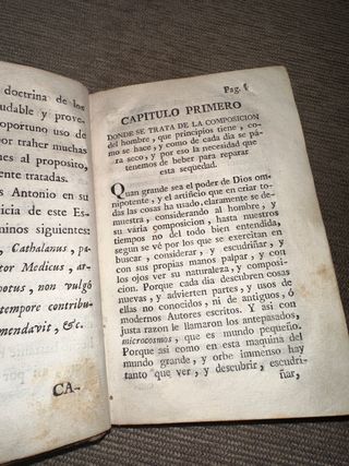 Libro antiguo 1792 - “Alivio de los sedientos” 