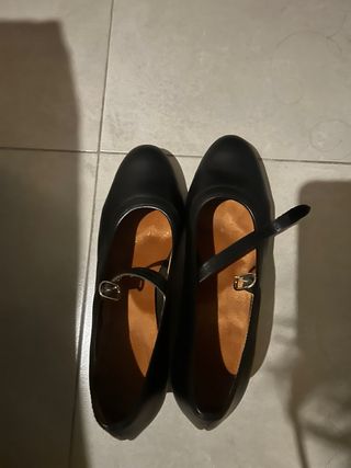 zapatos de flamenco