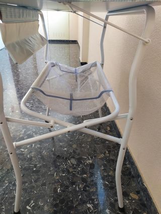 cambiador con bañera para bebés