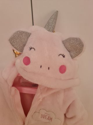 Mono buzo unicornio bebé