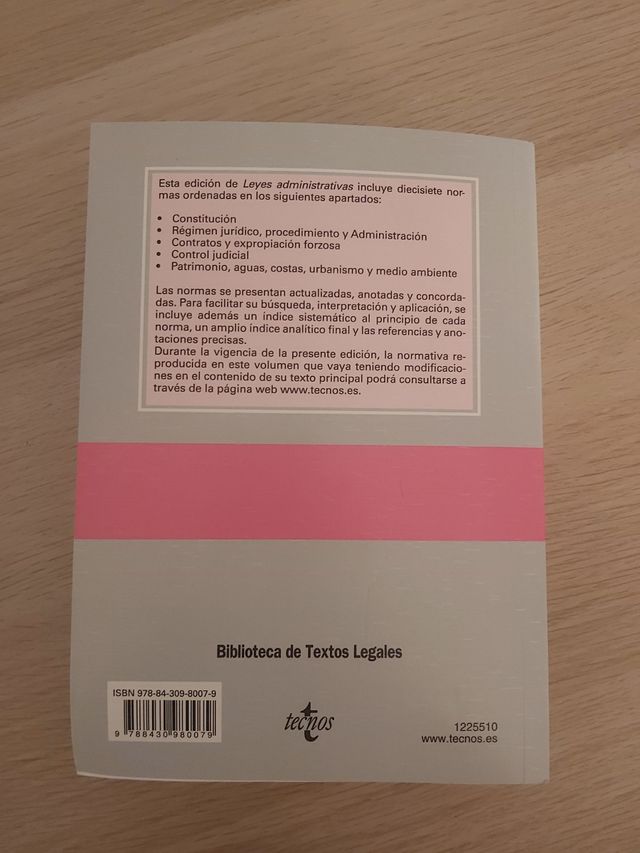 Leyes administrativas