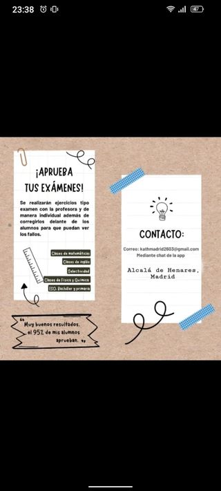 Clases particulares ciencias